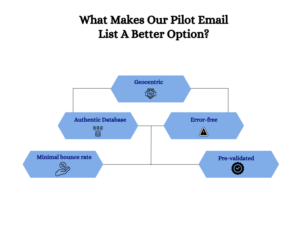 What Makes Our Pilot Email List A Better Option - MailingInfoUSA